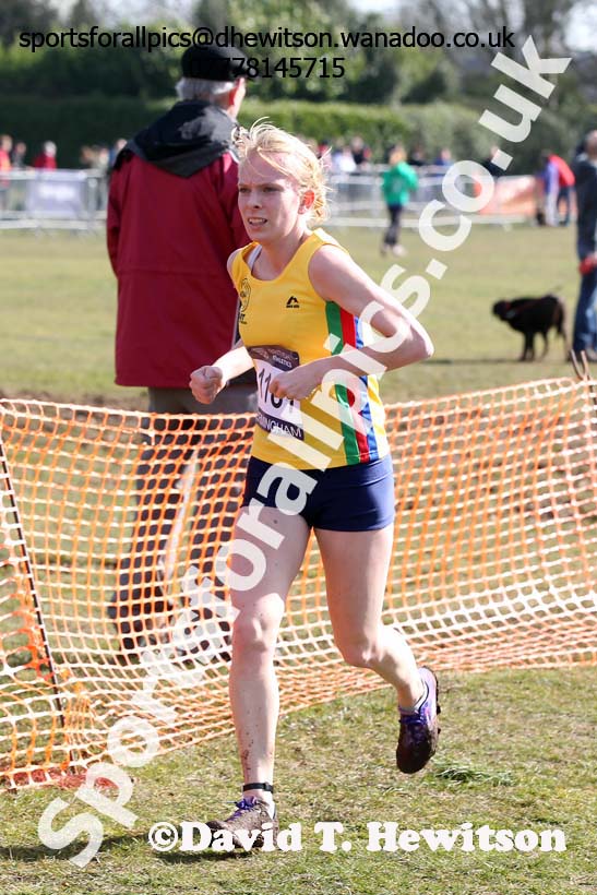 Senior Womens Inter Counties Cross Country,  Cofton Park, Birmingham. Photo: David T. Hewitson/Sports for All Pics